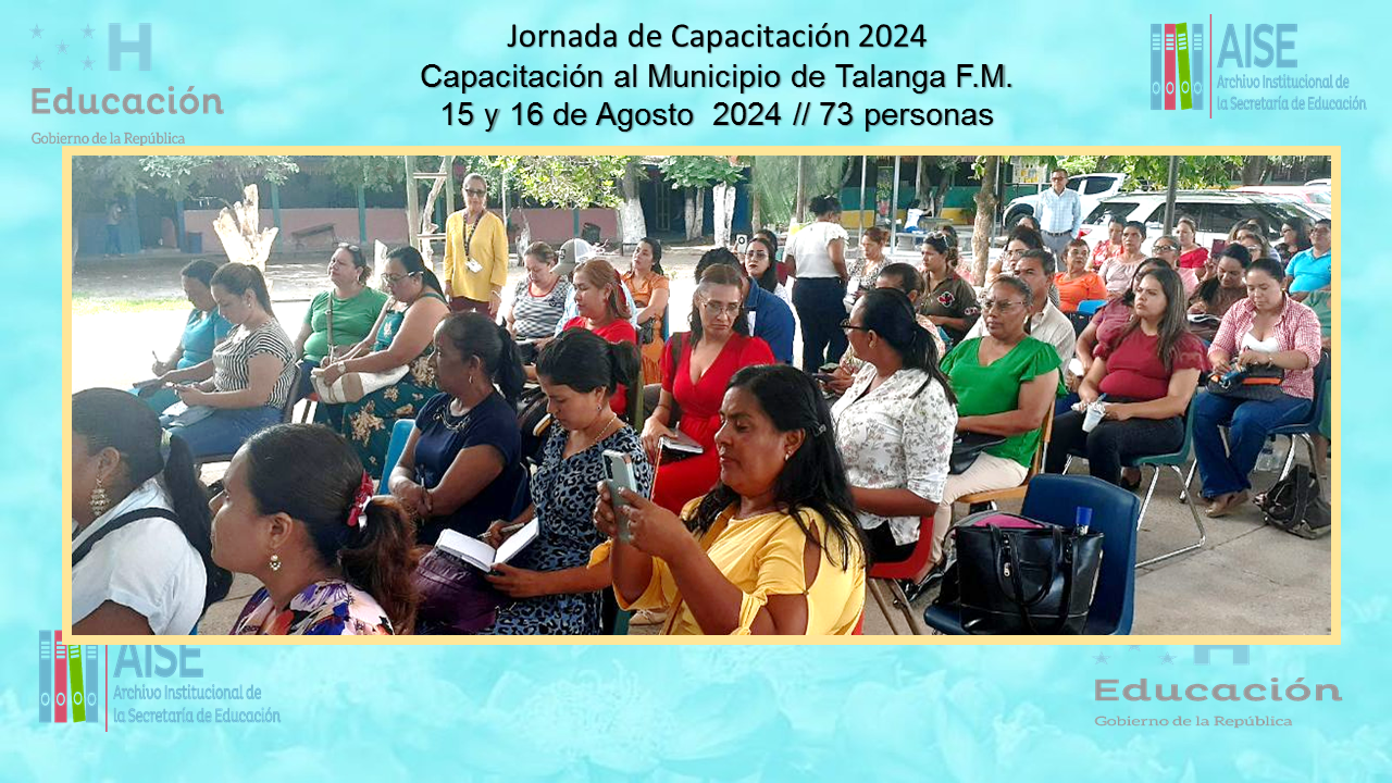 102.- CAPACITACION AL MUNICIPIO DE TALANGA DMU0824