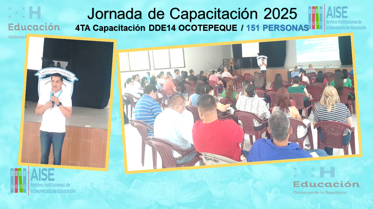 107.- CAPACITACION DDE14 OCOTEPEQUE 2025