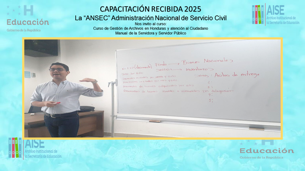 4.- Administración Nacional de Servicio Civil "ANSEC"