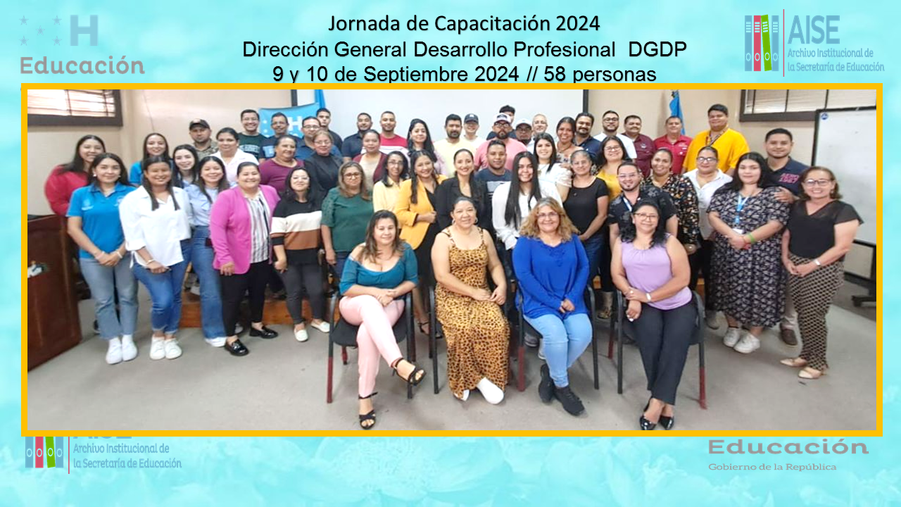 104.-  CAPACITACION EN LA DIRECCION GENERAL DE DESARROLLO PROFESIONAL DGDP P