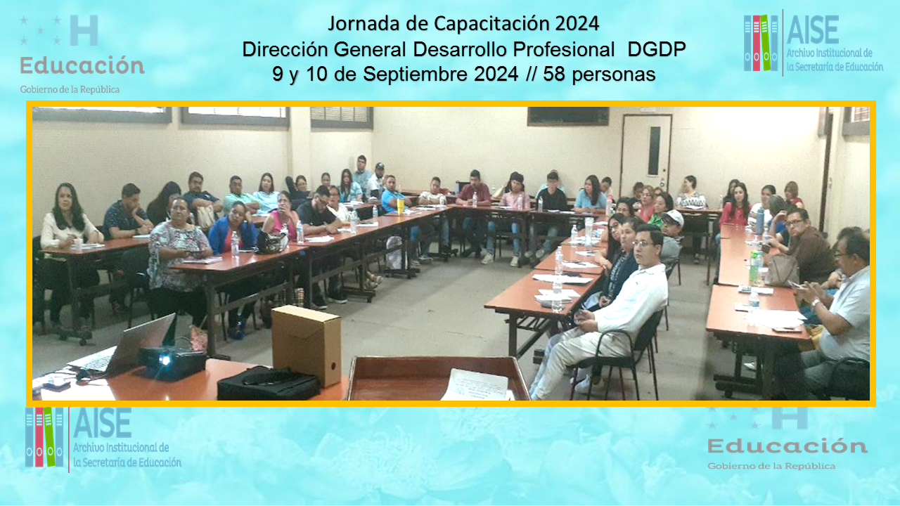 104.-  CAPACITACION EN LA DIRECCION GENERAL DE DESARROLLO PROFESIONAL DGDP P